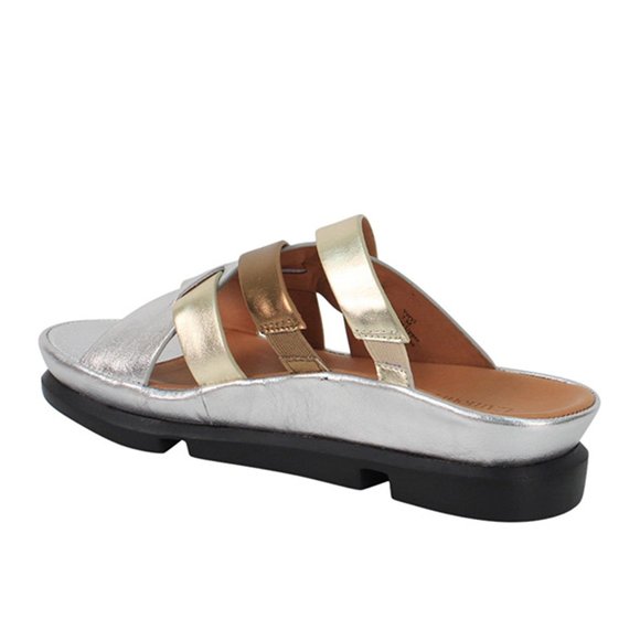 L'Amour Des Pieds New VERYL Orthotic Comfort Mule Sandal Leather Women's NIB - Picture 3 of 15